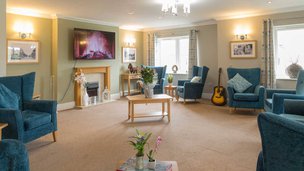 Clayburn Court care home in Peterborough, bedroom