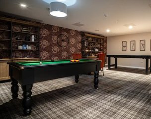 Morar at St Andrews, Fife, games room