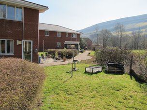 Cwm Celyn Nursing Home - Garden and Surrounding Countryside