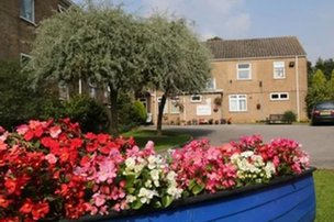 Eresby Hall in Spilsby - Front of home