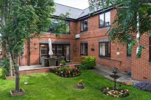 Ashton Grange Residential Home, back garden