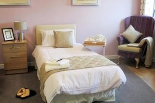 Ashton Grange Residential Home, resident bedroom