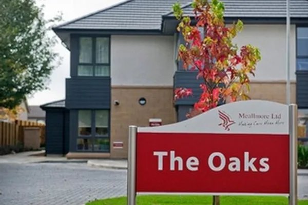 The Oaks Care Facility, exterior of the home 