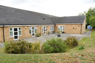 The Headington Care Home, exterior with garden 