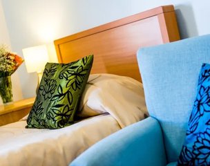 Bedroom of Monkbarns Care home in Arbroath