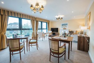Antonine House Care Home, dining room. 