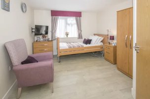 St Katherine Care Home, Southampton, bedroom