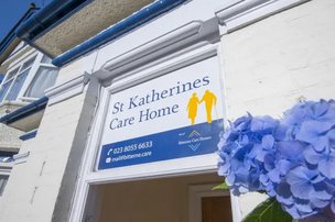 St Katherine Care Home, Southampton, sign