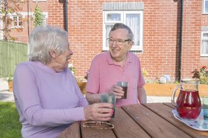 St Katherine Care Home, Southampton, garden