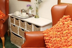 Branston Court Care Home in Burton-on-Trent, seating area