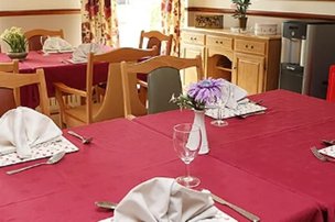 Branston Court Care Home in Burton-on-Trent, dining room