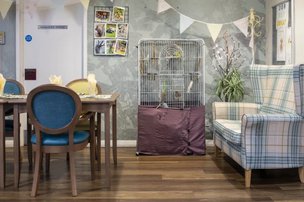 Paternoster House, Cirencester, bird cage 