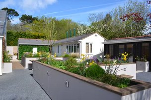 Clevedon Court Nursing Home, Dial Hill, rear garden area