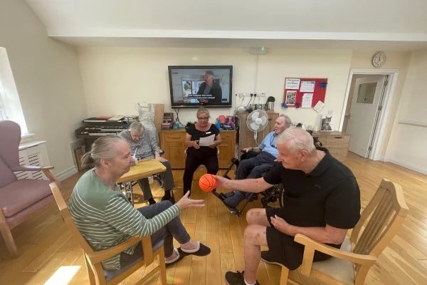 Bently Lodge, Farnham, playing games 