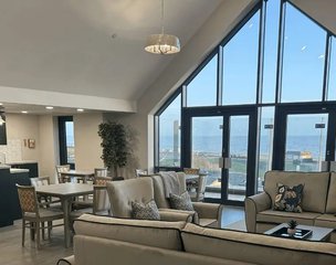 Lancing Beach, West Sussex, lounge