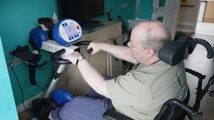 The Belleview ABI Unit - resident on exercise equipment