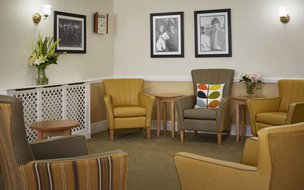 Andover Nursing Home in Hampshire living room