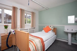 St Luke's Care Home in Pudsey bedroom