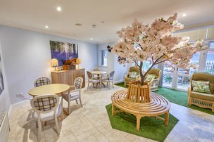 Brookdale Care Home in Bury indoor garden