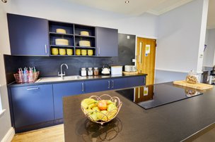 Brookdale Care Home in Bury kitchen