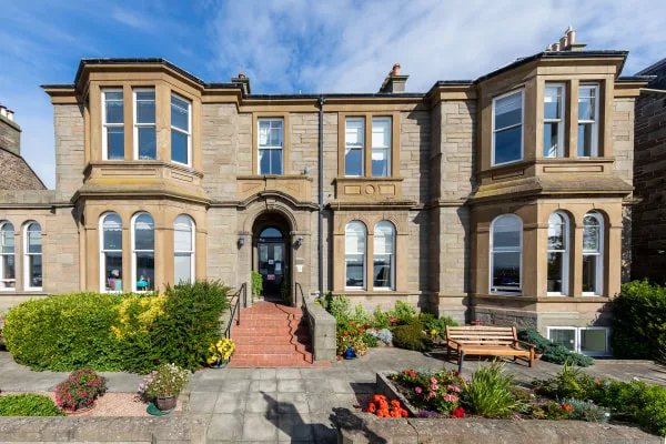 Orchar Nursing Home in Dundee front exterior