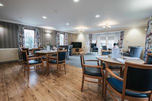 Airthrey Care Home, dining room 