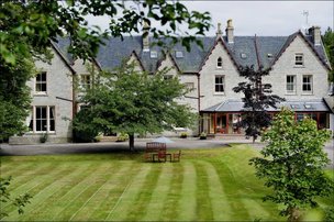 Daviot Care Home, front of the home 