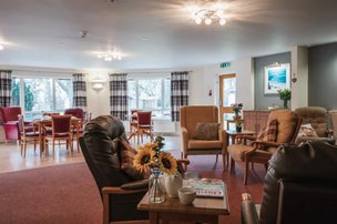Redwoods Nursing Home, seating area 