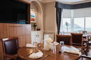 Bayview Care Home, dining room 