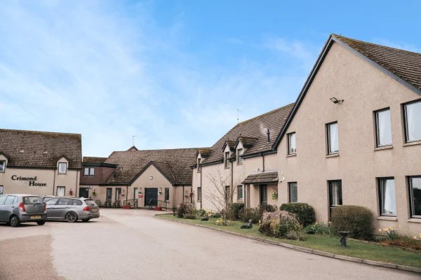 Crimond House, front of the care home 