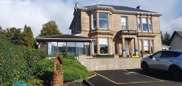 Morar Lodge Nursing Home in Helensburgh front 