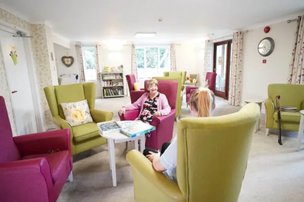 Queensmead Residential Care Home in Polegate living room