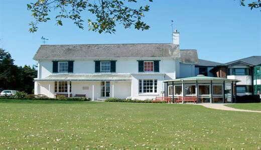 Red Oaks Care Home in Henfield, Front Exterior