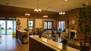 Plas Cae Crwn Care Home - cosy communal lounge