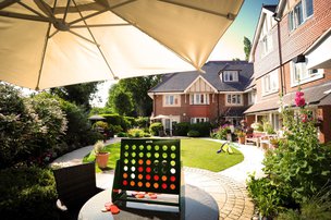 Anisha Grange, Billericay, garden area