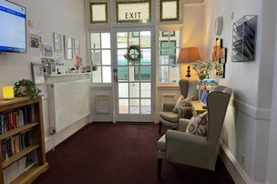 Abbotsford, Ardrossan, reception area 