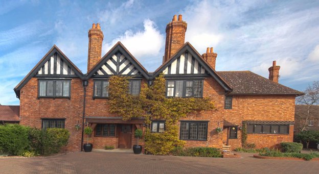 Linford Grange, Newport, exterior of home 