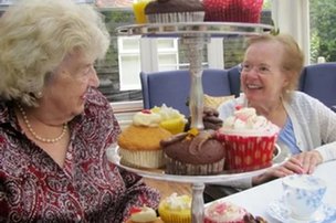 Glebe House, Caterham, afternoon tea