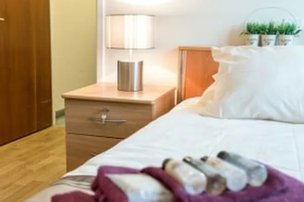 Aspen Court Care Home, resident bedroom