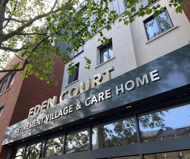 Eden Court Retirement, exterior of home