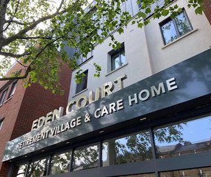 Eden Court Retirement, exterior of home