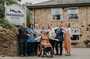 Summerhill Care Home in Alnwick staff team