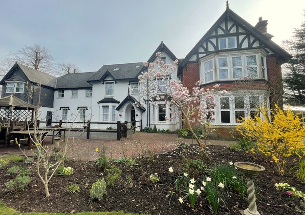Hilgay Care Home in Burgess Hill exterior