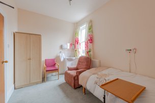 Hilgay Care Home in Burgess Hill bedroom