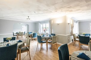 St Mary's Care Home, dining area 