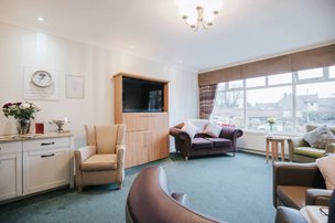 Ivybank House Care Home, living room 
