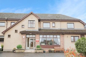 Ivybank House Care Home, wide shot of the front of the home 