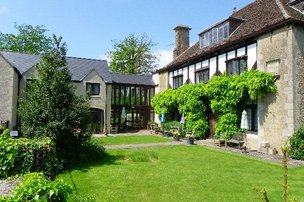 The Priory Care Home in Chippenham rear exterior