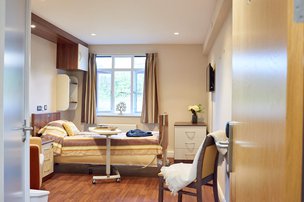 Lindridge Care Home, bedroom