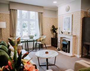 Family room at Oak Lodge Nursing Home